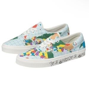 Vans Limited Edition Save Our Planet Era Skate Shoes Low Top Sneakers